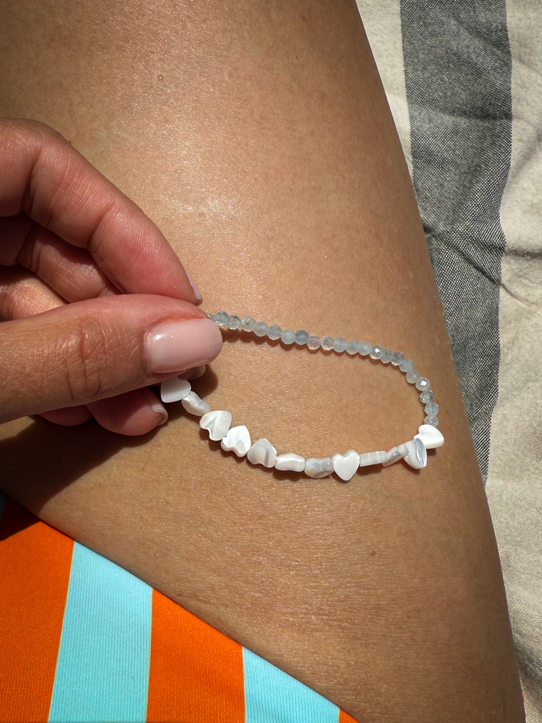 BRANSOLETKA SERCA Z MUSZLI W OCEANIE - obrazek 2