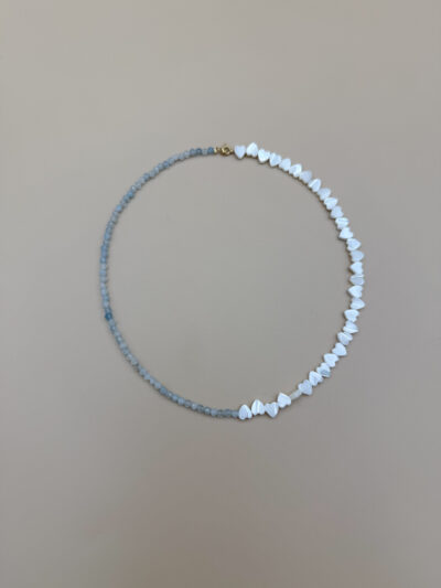 NASZYJNIK SERCA Z MUSZLI W OCEANIE