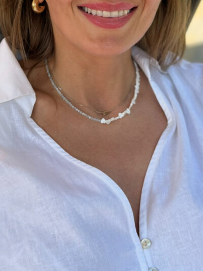 NASZYJNIK SERCA Z MUSZLI W OCEANIE