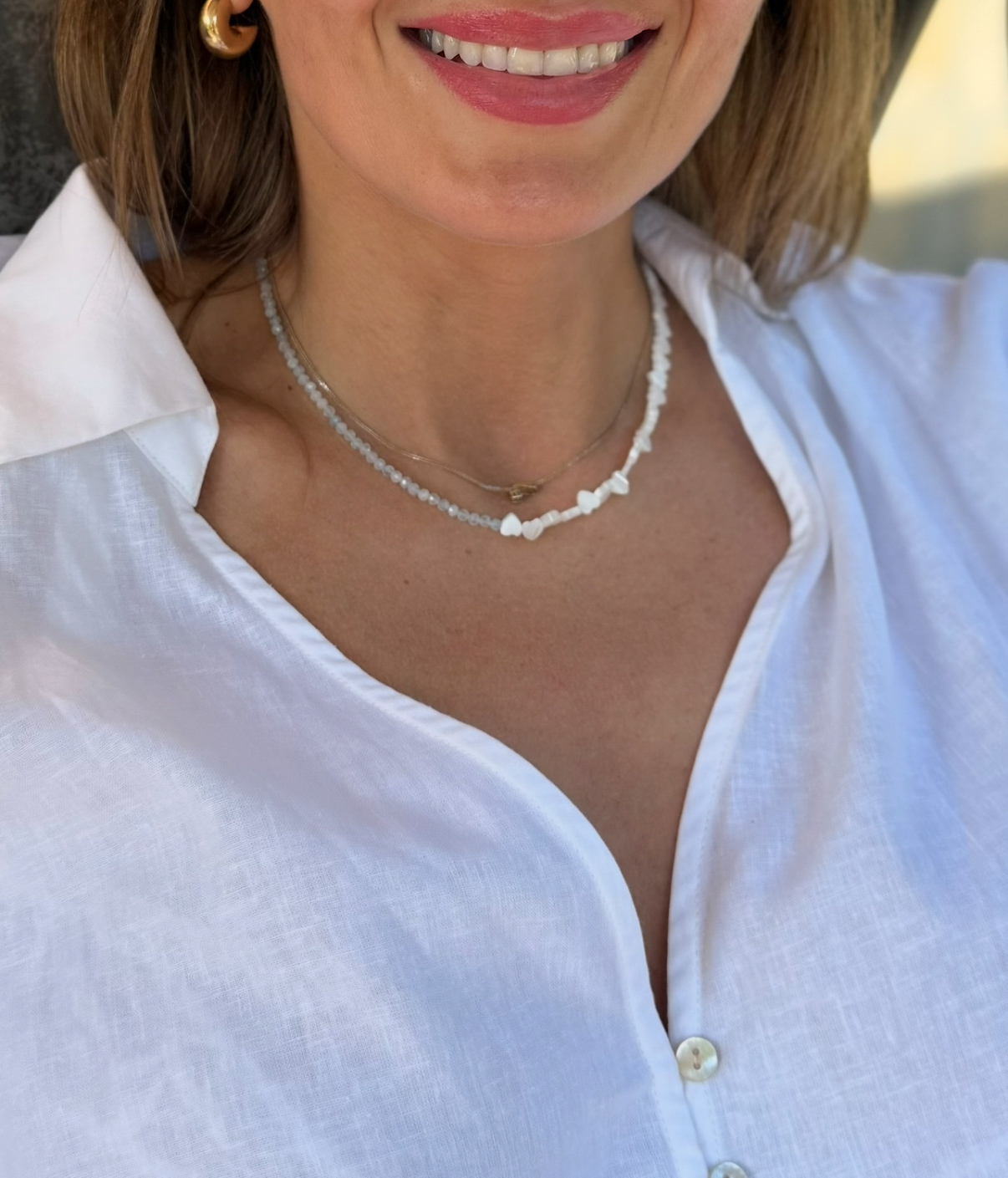 NASZYJNIK SERCA Z MUSZLI W OCEANIE - obrazek 2