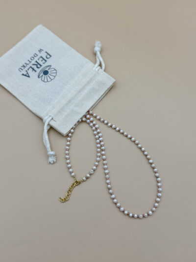 BRANSOLETKA DUET – PERŁY I RÓŻ