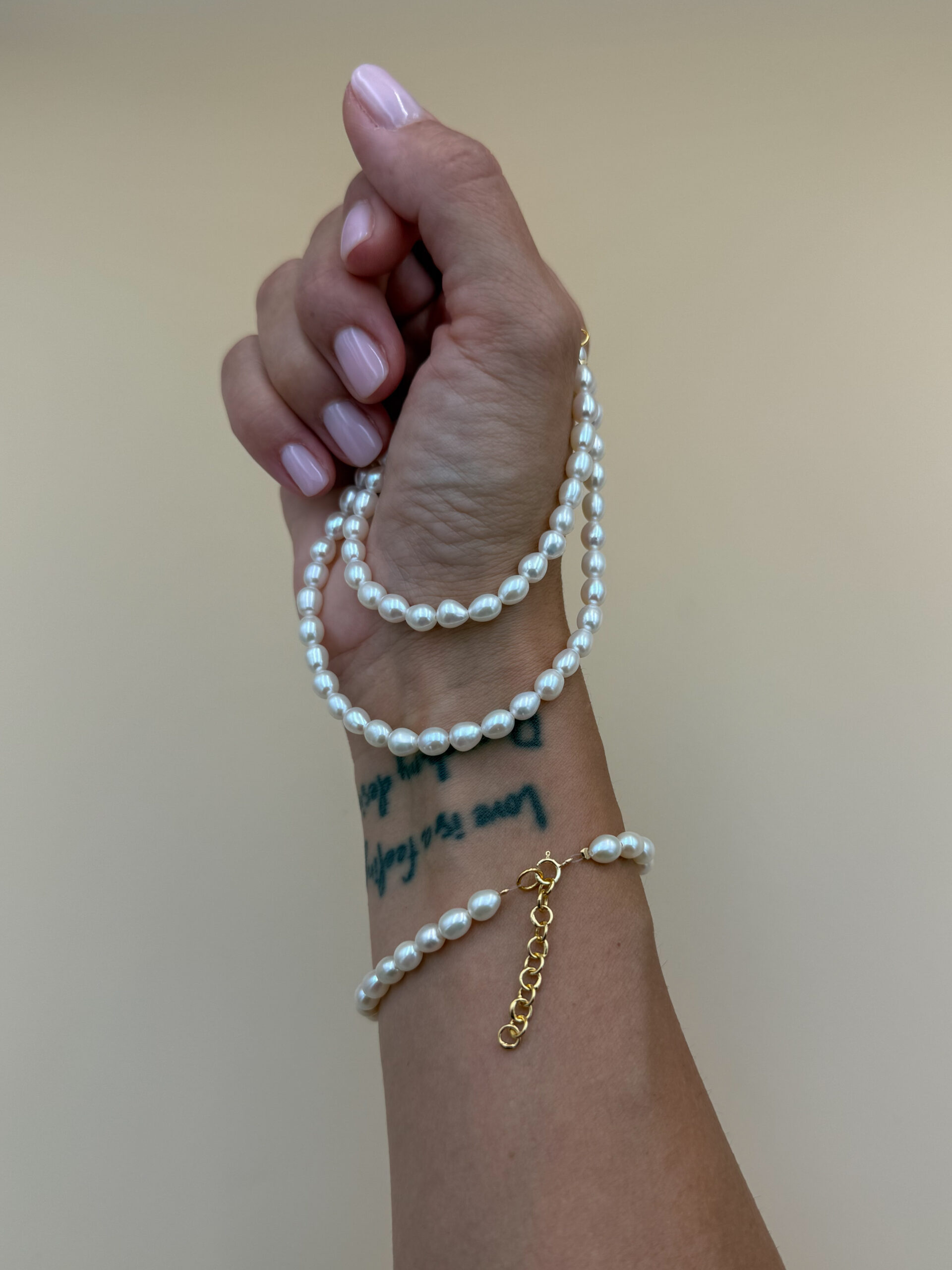 BRANSOLETKA KLASYCZNE PERŁY - obrazek 3