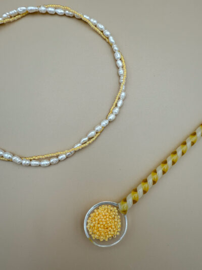 NASZYJNIK MASEŁKOWE PERŁY