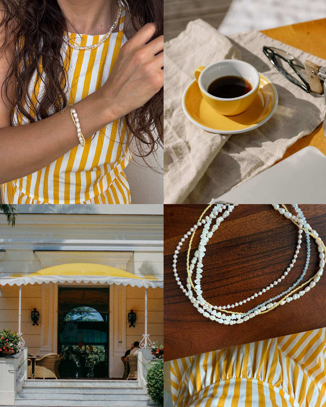 NASZYJNIK MASEŁKOWE PERŁY - obrazek 6