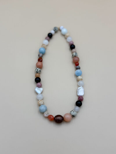 NASZYJNIK KOSMOS Z PERŁAMI