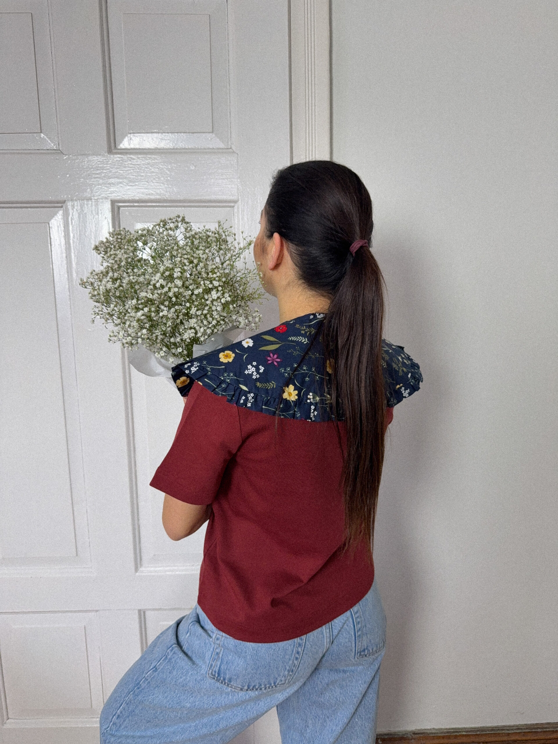 KOŁNIERZYK OZDOBNY GRANATOWA ŁĄKA - obrazek 5