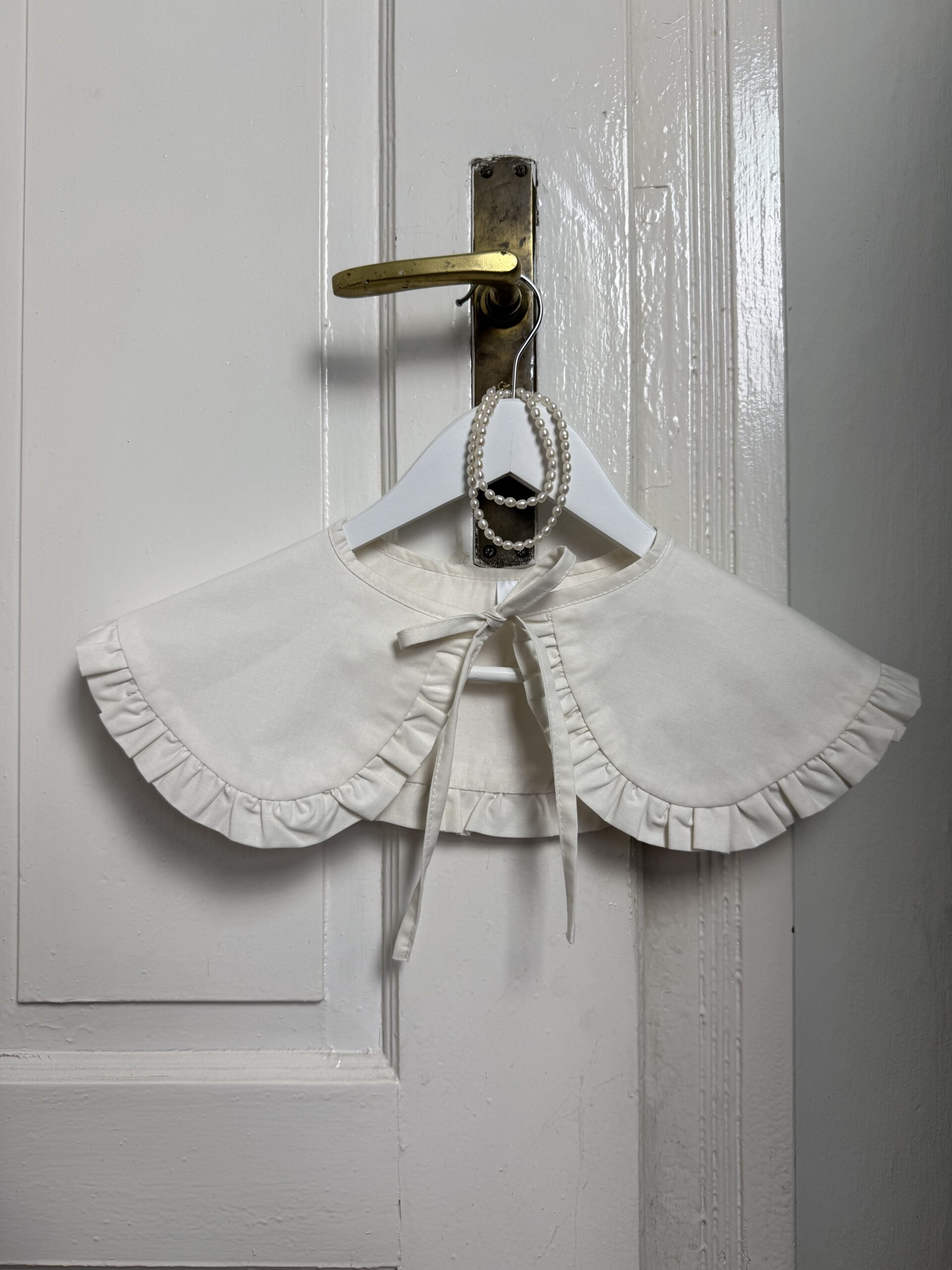 KOŁNIERZYK OZDOBNY OFF WHITE - obrazek 5