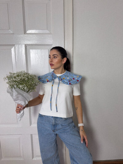 KOŁNIERZYK OZDOBNY BŁĘKITNA ŁĄKA